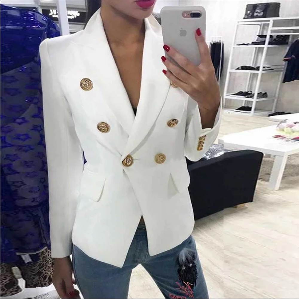 White Blazer